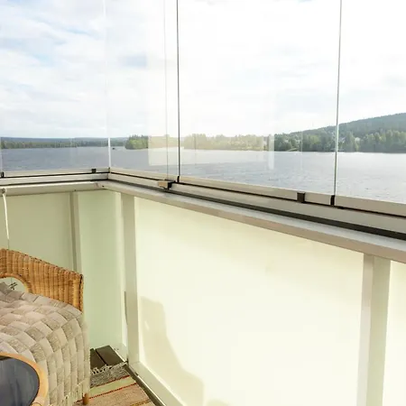 Apartment Aurora Riverside Haven River Views& Northern Lights From Living Rovaniemi