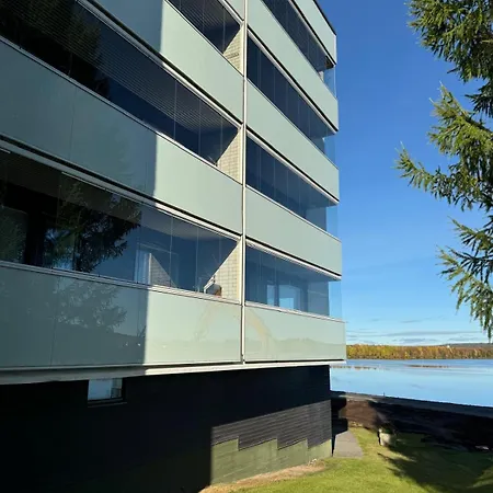 Aurora Riverside Haven River Views& Northern Lights From Living * Rovaniemi