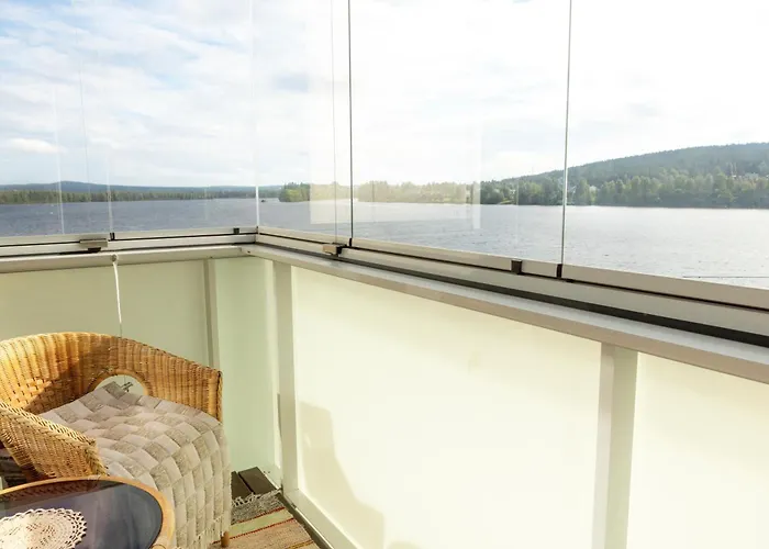 아파트 Aurora Riverside Haven 로바니에미