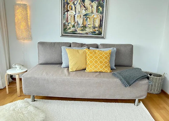 아파트 Aurora Riverside Haven 로바니에미